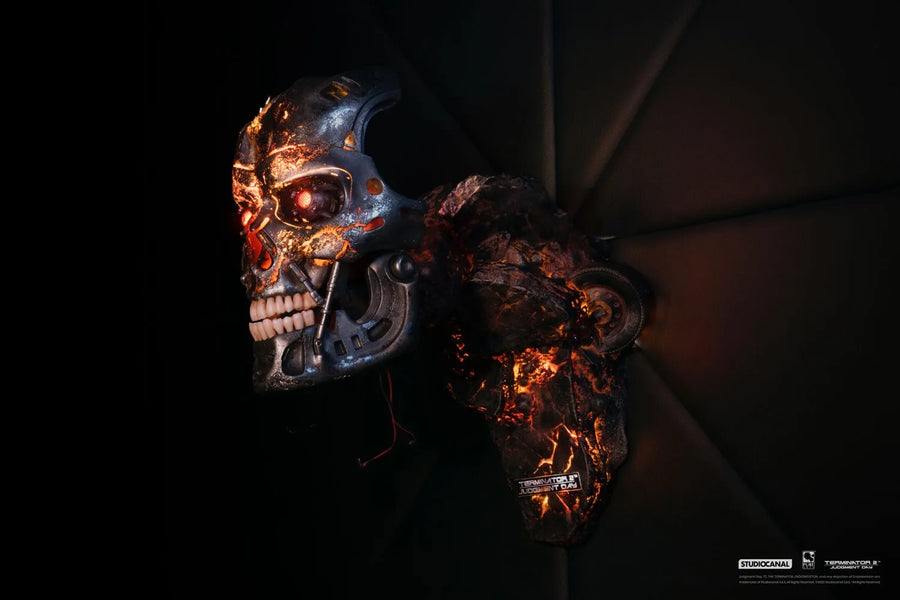 T-800 Battle Damaged Art Mask - LIMITED EDITION: 2029 – PureArts – ActionFigure Brasil — acessórios