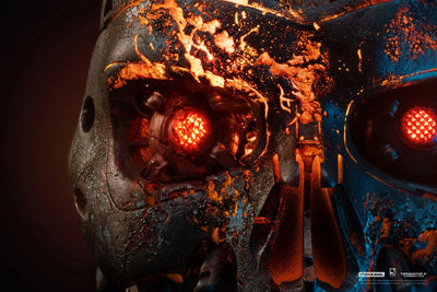 T-800 Battle Damaged Art Mask - LIMITED EDITION: 2029 – PureArts – ActionFigure Brasil — embalagem