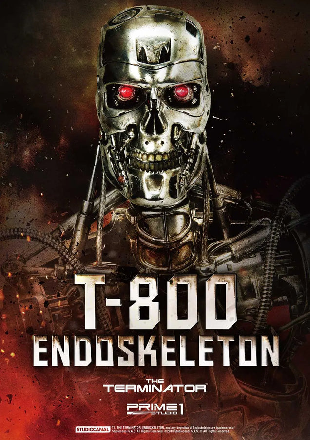 T-800 Endoskeleton (Exclusive Version) The Terminator (Film) – Prime1Studio – ActionFigure Brasil