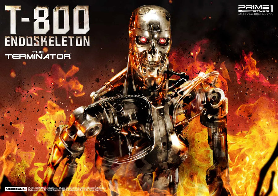T-800 Endoskeleton (Exclusive Version) The Terminator (Film) – Prime1Studio – ActionFigure Brasil