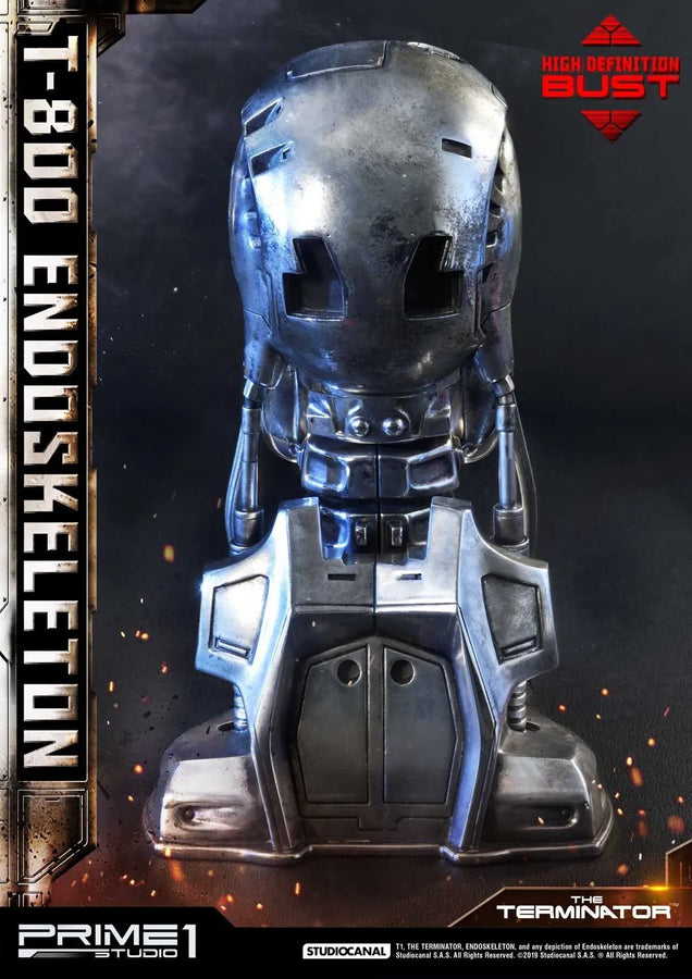 T-800 Endoskeleton Head (Regular Version) The Terminator (Film) – Prime1Studio – ActionFigure Brasil