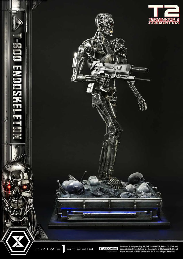 T-800 Endoskeleton (Regular Version) Terminator 2: Judgment Day – Prime1Studio – ActionFigure Brasil