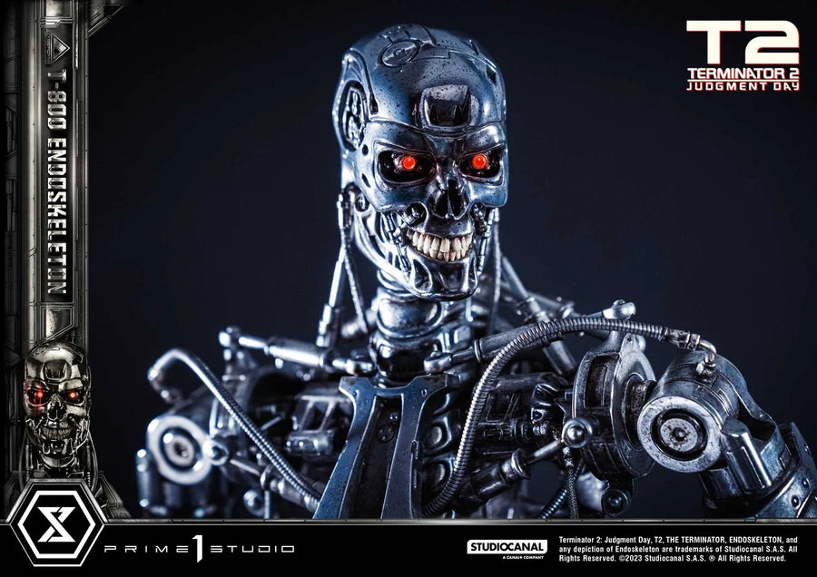 T-800 Endoskeleton (Regular Version) Terminator 2: Judgment Day – Prime1Studio – ActionFigure Brasil