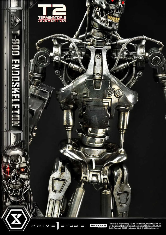 T-800 Endoskeleton (Regular Version) Terminator 2: Judgment Day – Prime1Studio – ActionFigure Brasil