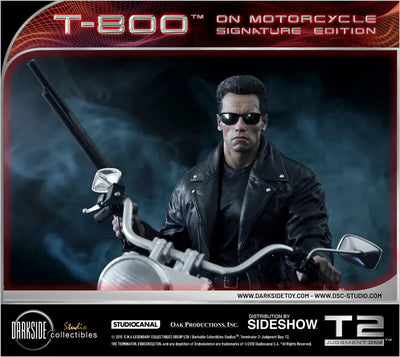 T-800 on Motorcycle - LIMITED EDITION: 250 – DarkSide Collectibles Studio – ActionFigure Brasil — detalhe do produto