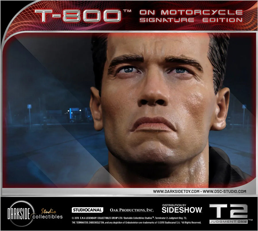 T-800 on Motorcycle - LIMITED EDITION: 250 – DarkSide Collectibles Studio – ActionFigure Brasil