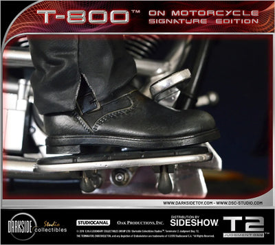T-800 on Motorcycle - LIMITED EDITION: 250 – DarkSide Collectibles Studio – ActionFigure Brasil — iluminação de estúdio