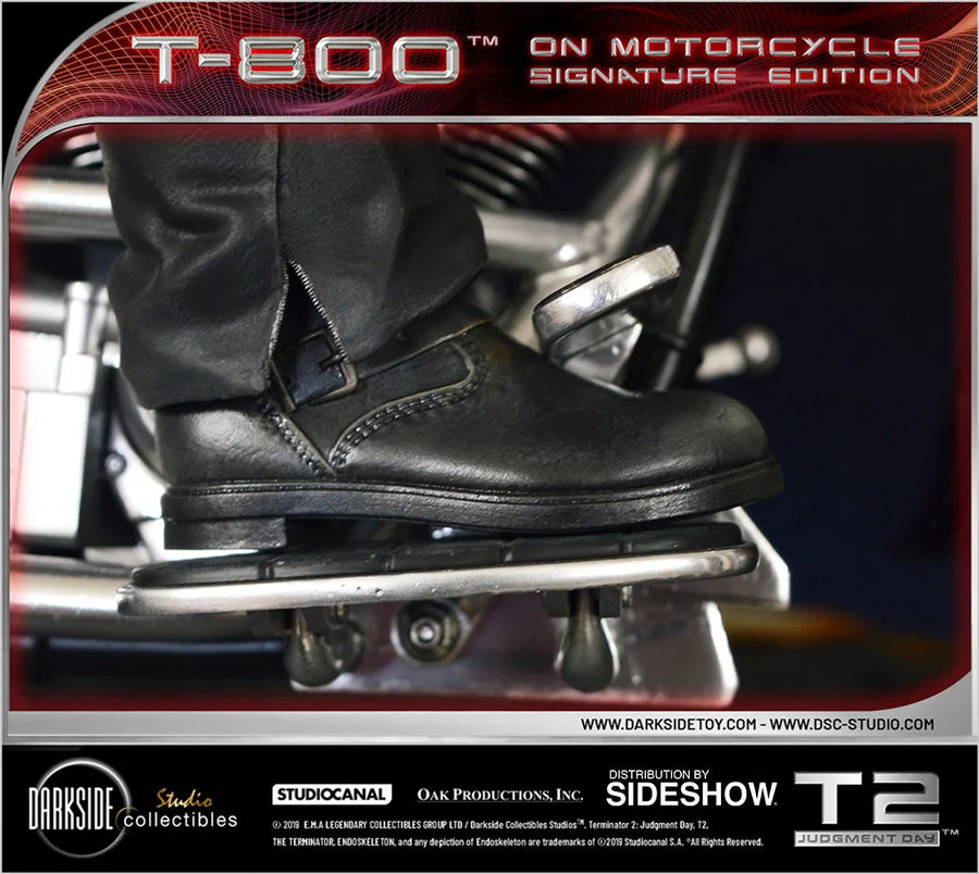 T-800 on Motorcycle - LIMITED EDITION: 250 – DarkSide Collectibles Studio – ActionFigure Brasil