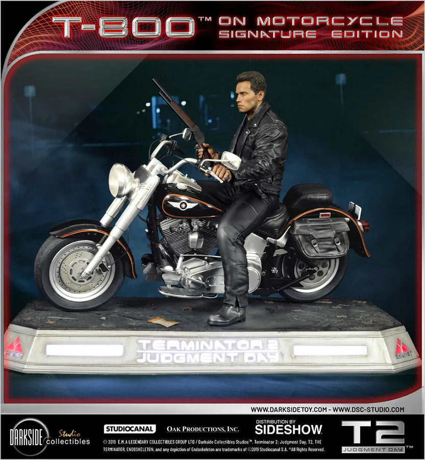 T-800 on Motorcycle - LIMITED EDITION: 250 – DarkSide Collectibles Studio – ActionFigure Brasil