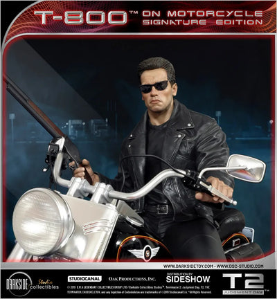 T-800 on Motorcycle - LIMITED EDITION: 250 – DarkSide Collectibles Studio – ActionFigure Brasil — close