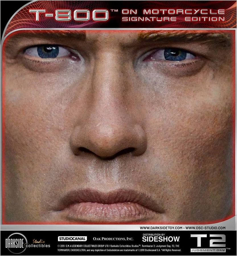T-800 on Motorcycle - LIMITED EDITION: 250 – DarkSide Collectibles Studio – ActionFigure Brasil