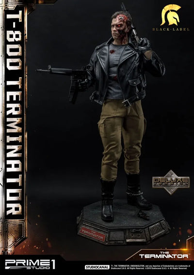 T-800 Terminator (Deluxe Version) - LIMITED EDITION: 200 (Deluxe Version) – Prime 1 Studio – ActionFigure Brasil — close