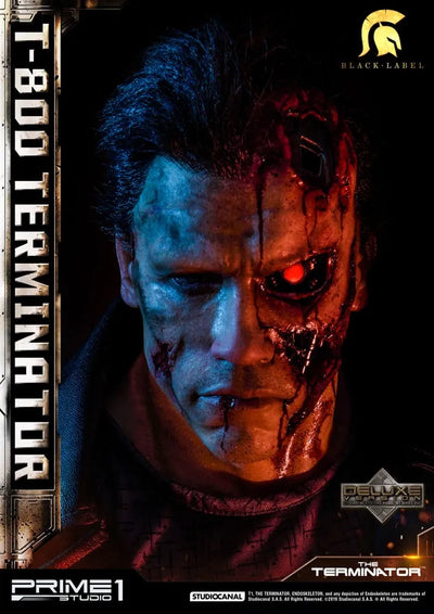 T-800 Terminator (Deluxe Version) - LIMITED EDITION: 200 (Deluxe Version) – Prime 1 Studio – ActionFigure Brasil — close