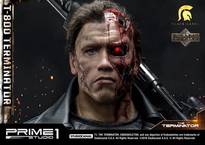 T-800 Terminator (Deluxe Version) - LIMITED EDITION: 200 (Deluxe Version) – Prime 1 Studio – ActionFigure Brasil — ambientada
