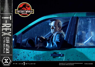 T-Rex Cliff Attack (1st Shipping) The Lost World: Jurassic Park (Film) – Prime1Studio – ActionFigure Brasil