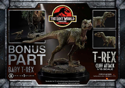 T-Rex Cliff Attack (2nd Shipping) The Lost World: Jurassic Park (Film) – Prime1Studio – ActionFigure Brasil