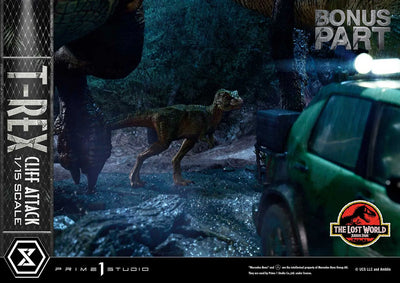 T-Rex Cliff Attack (2nd Shipping) The Lost World: Jurassic Park (Film) – Prime1Studio – ActionFigure Brasil