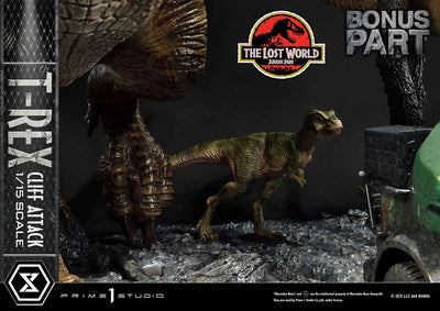 T-Rex Cliff Attack (2nd Shipping) The Lost World: Jurassic Park (Film) – Prime1Studio – ActionFigure Brasil