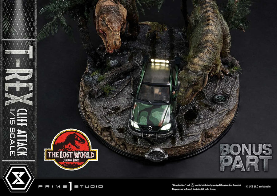 T-Rex Cliff Attack (2nd Shipping) The Lost World: Jurassic Park (Film) – Prime1Studio – ActionFigure Brasil