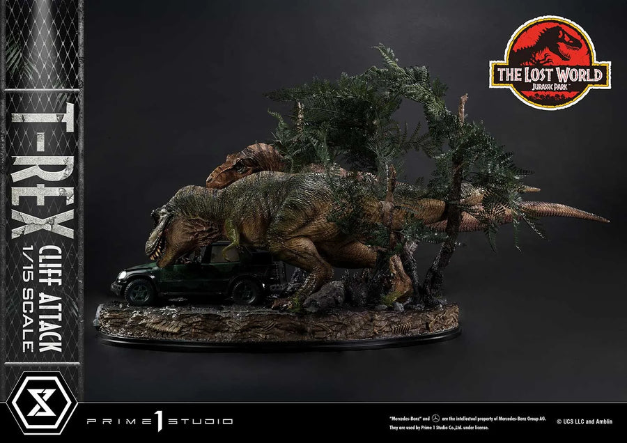 T-Rex Cliff Attack (2nd Shipping) The Lost World: Jurassic Park (Film) – Prime1Studio – ActionFigure Brasil