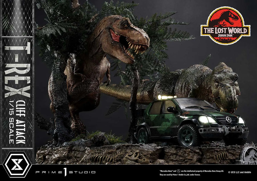 T-Rex Cliff Attack (2nd Shipping) The Lost World: Jurassic Park (Film) – Prime1Studio – ActionFigure Brasil