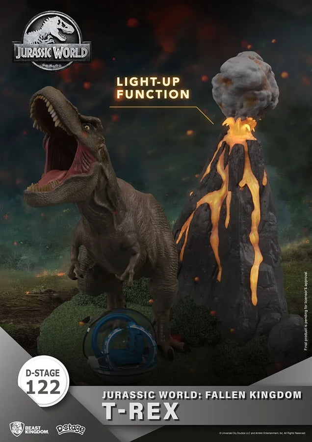 T-Rex D-Stage – Beast Kingdom – ActionFigure Brasil