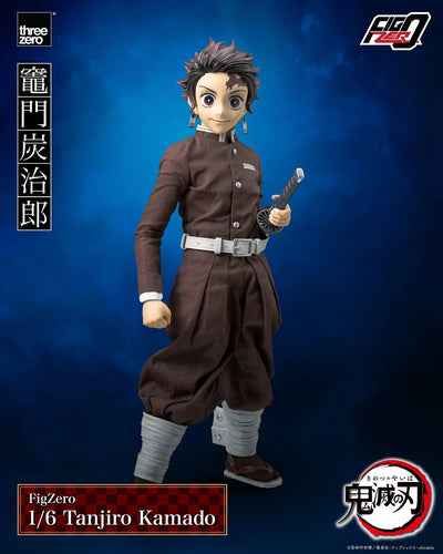 Tanjiro Kamado – Threezero – ActionFigure Brasil — com base expositora