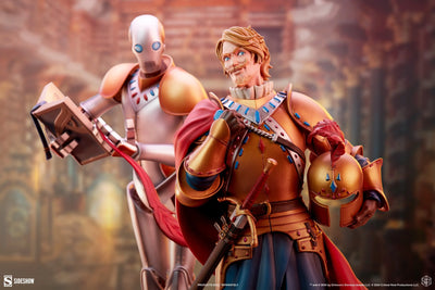 Taryon Darrington - Vox Machina - LIMITED EDITION – Sideshow Collectibles – ActionFigure Brasil — com base expositora