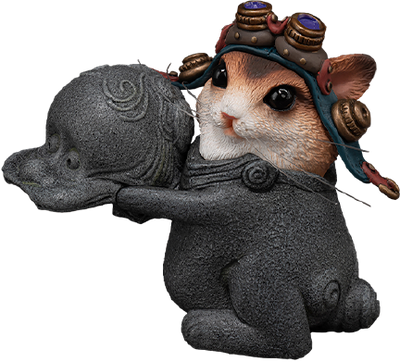 Teasie Beastie – Mouse Pilot (Blue Helmet) – Manas SUM – ActionFigure Brasil — ângulo diferente