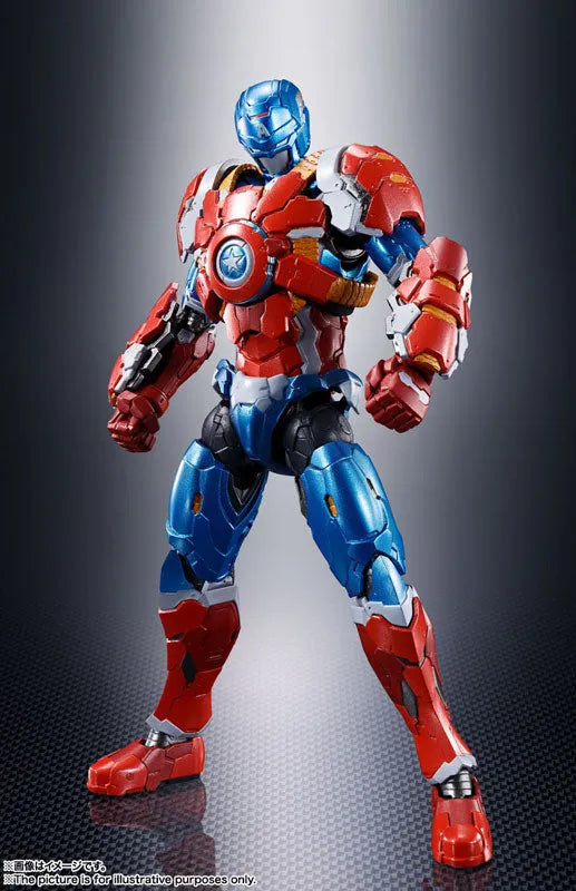 Tech-on Avengers - Captain America - S.H.Figuarts - (Tech-on Avengers) (Bandai Spirits)ㅤ – Bandai Spirits – ActionFigureBrasil