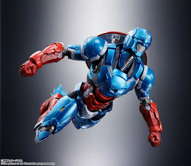 Tech-on Avengers - Captain America - S.H.Figuarts - (Tech-on Avengers) (Bandai Spirits)ㅤ – Bandai Spirits – ActionFigureBrasil