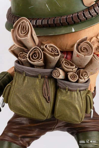 Teemo – PureArts – ActionFigure Brasil — com base expositora