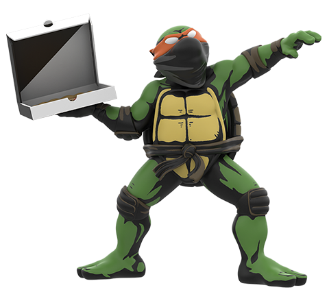 Teenage Mutant Ninja Turtles: Food Fight - LIMITED EDITION – Mighty Jaxx – ActionFigure Brasil