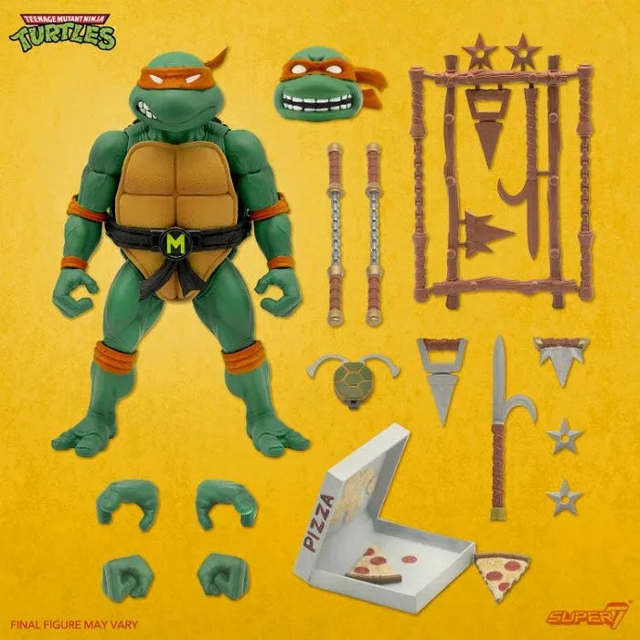 Teenage Mutant Ninja Turtles Michelangelo Ultimate Action Figureㅤ – Super7 – ActionFigureBrasil