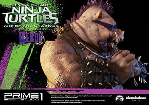 Teenage Mutant Ninja Turtles: Out of the Shadows - Bebop - Premium Masterline PMTMNT-01 - 1/4 (Prime 1 Studio)ㅤ – Prime 1 Studio – ActionFigureBrasil