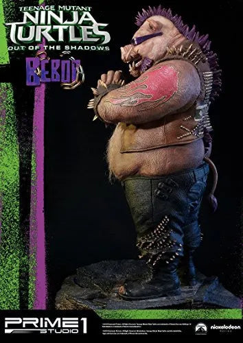 Teenage Mutant Ninja Turtles: Out of the Shadows - Bebop - Premium Masterline PMTMNT-01 - 1/4 (Prime 1 Studio)ㅤ – Prime 1 Studio – ActionFigureBrasil — close