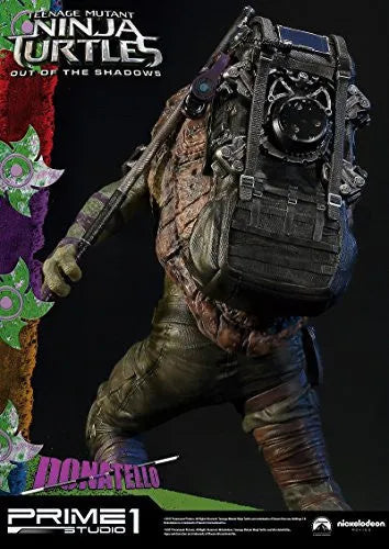 Teenage Mutant Ninja Turtles: Out of the Shadows - Donatello - Premium Masterline PMTMNT-05 - 1/4 (Prime 1 Studio)ㅤ – Prime 1 Studio – ActionFigureBrasil — close