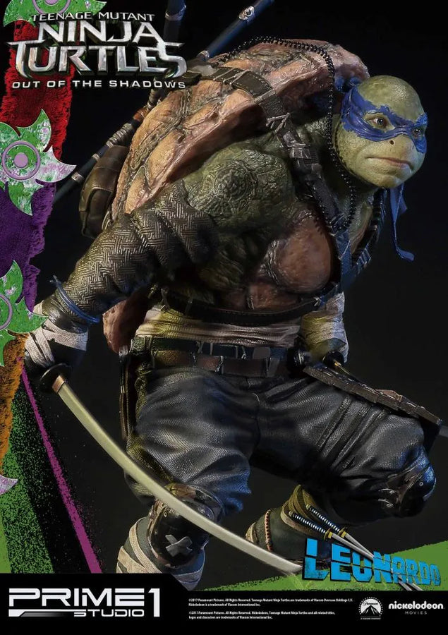 Teenage Mutant Ninja Turtles: Out of the Shadows - Leonardo - Premium Masterline PMTMNT-04 - 1/4 (Prime 1 Studio)ㅤ – Prime 1 Studio – ActionFigureBrasil