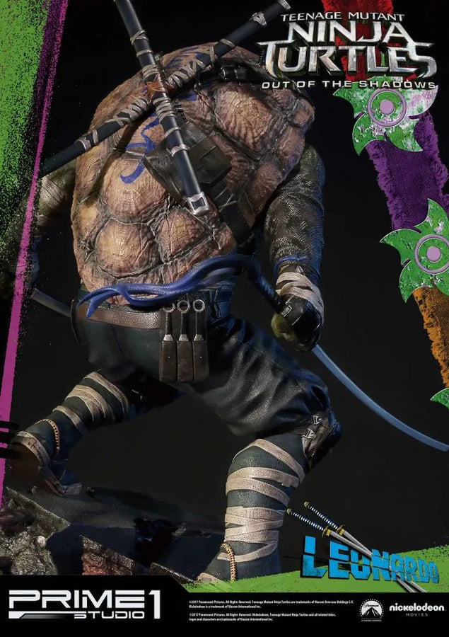 Teenage Mutant Ninja Turtles: Out of the Shadows - Leonardo - Premium Masterline PMTMNT-04 - 1/4 (Prime 1 Studio)ㅤ – Prime 1 Studio – ActionFigureBrasil