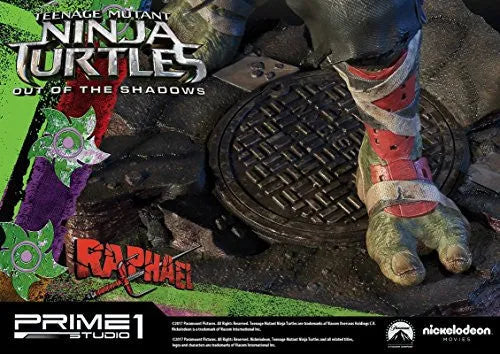 Teenage Mutant Ninja Turtles: Out of the Shadows - Raphael - Museum Masterline Series PMTMNT-03 - 1/4 (Prime 1 Studio)ㅤ – Prime 1 Studio – ActionFigureBrasil