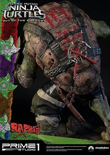 Teenage Mutant Ninja Turtles: Out of the Shadows - Raphael - Museum Masterline Series PMTMNT-03 - 1/4 (Prime 1 Studio)ㅤ – Prime 1 Studio – ActionFigureBrasil