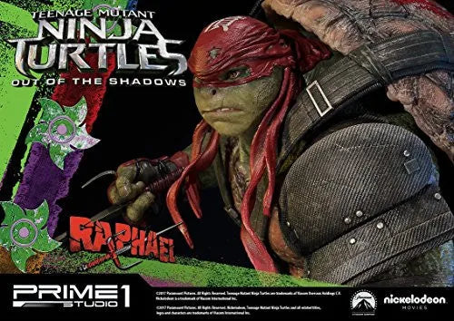 Teenage Mutant Ninja Turtles: Out of the Shadows - Raphael - Museum Masterline Series PMTMNT-03 - 1/4 (Prime 1 Studio)ㅤ – Prime 1 Studio – ActionFigureBrasil