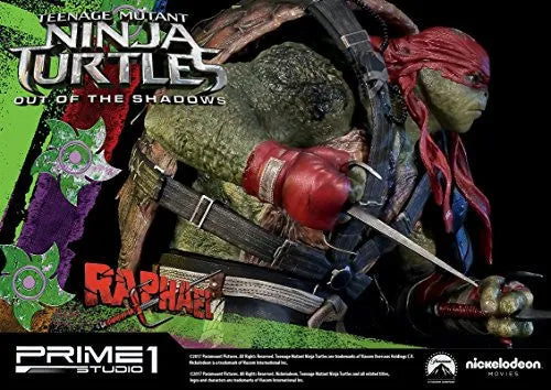 Teenage Mutant Ninja Turtles: Out of the Shadows - Raphael - Museum Masterline Series PMTMNT-03 - 1/4 (Prime 1 Studio)ㅤ – Prime 1 Studio – ActionFigureBrasil