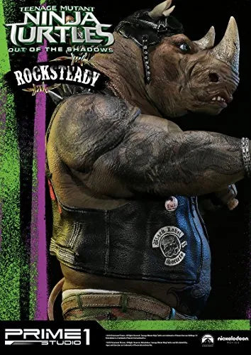 Teenage Mutant Ninja Turtles: Out of the Shadows - Rocksteady - Premium Masterline PMTMNT-02 - 1/4 (Prime 1 Studio)ㅤ – Prime 1 Studio – ActionFigureBrasil