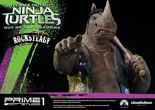 Teenage Mutant Ninja Turtles: Out of the Shadows - Rocksteady - Premium Masterline PMTMNT-02 - 1/4 (Prime 1 Studio)ㅤ – Prime 1 Studio – ActionFigureBrasil