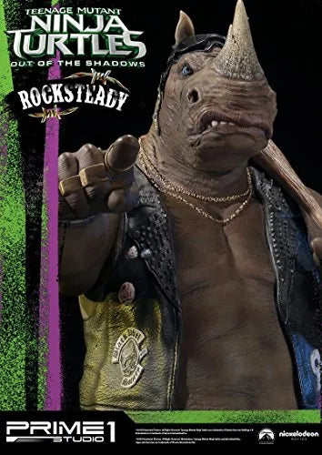 Teenage Mutant Ninja Turtles: Out of the Shadows - Rocksteady - Premium Masterline PMTMNT-02 - 1/4 (Prime 1 Studio)ㅤ – Prime 1 Studio – ActionFigureBrasil