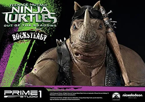 Teenage Mutant Ninja Turtles: Out of the Shadows - Rocksteady - Premium Masterline PMTMNT-02 - 1/4 (Prime 1 Studio)ㅤ – Prime 1 Studio – ActionFigureBrasil