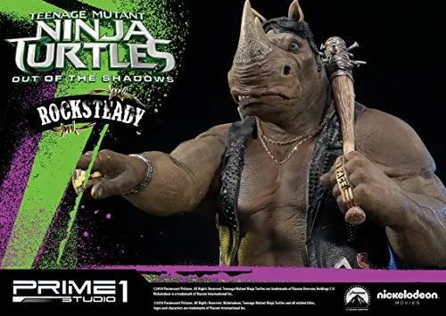 Teenage Mutant Ninja Turtles: Out of the Shadows - Rocksteady - Premium Masterline PMTMNT-02 - 1/4 (Prime 1 Studio)ㅤ – Prime 1 Studio – ActionFigureBrasil