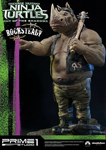 Teenage Mutant Ninja Turtles: Out of the Shadows - Rocksteady - Premium Masterline PMTMNT-02 - 1/4 (Prime 1 Studio)ㅤ – Prime 1 Studio – ActionFigureBrasil