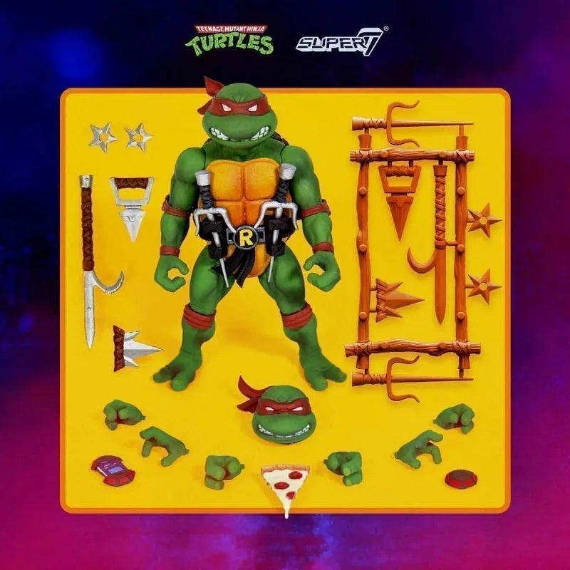Teenage Mutant Ninja Turtles Raphael Ultimate Action Figureㅤ – Super7 – ActionFigureBrasil